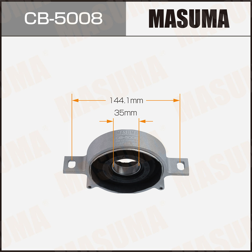 Подшипник подвесной BMW 5-SERIES (F10) 12-16 Masuma
