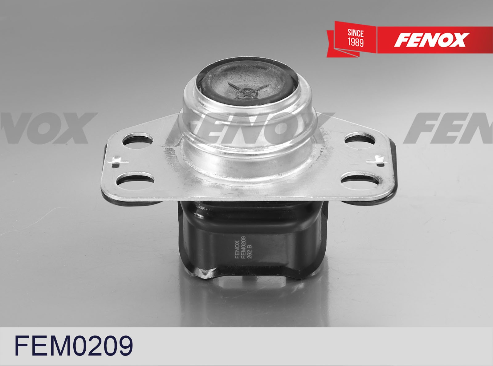 Опора двигателя Renault Clio II 98-, Kangoo 97-, Symbol II 08- правая \ FENOX FEM0209