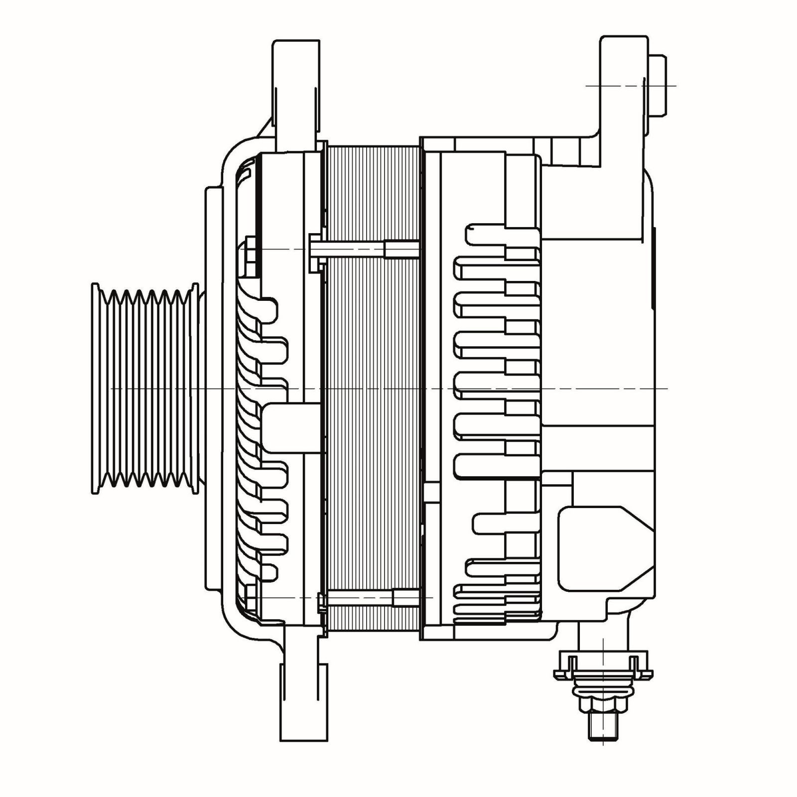Генератор Nissan Teana J32 (08-) 2.5i/3.5i 130A Startvolt