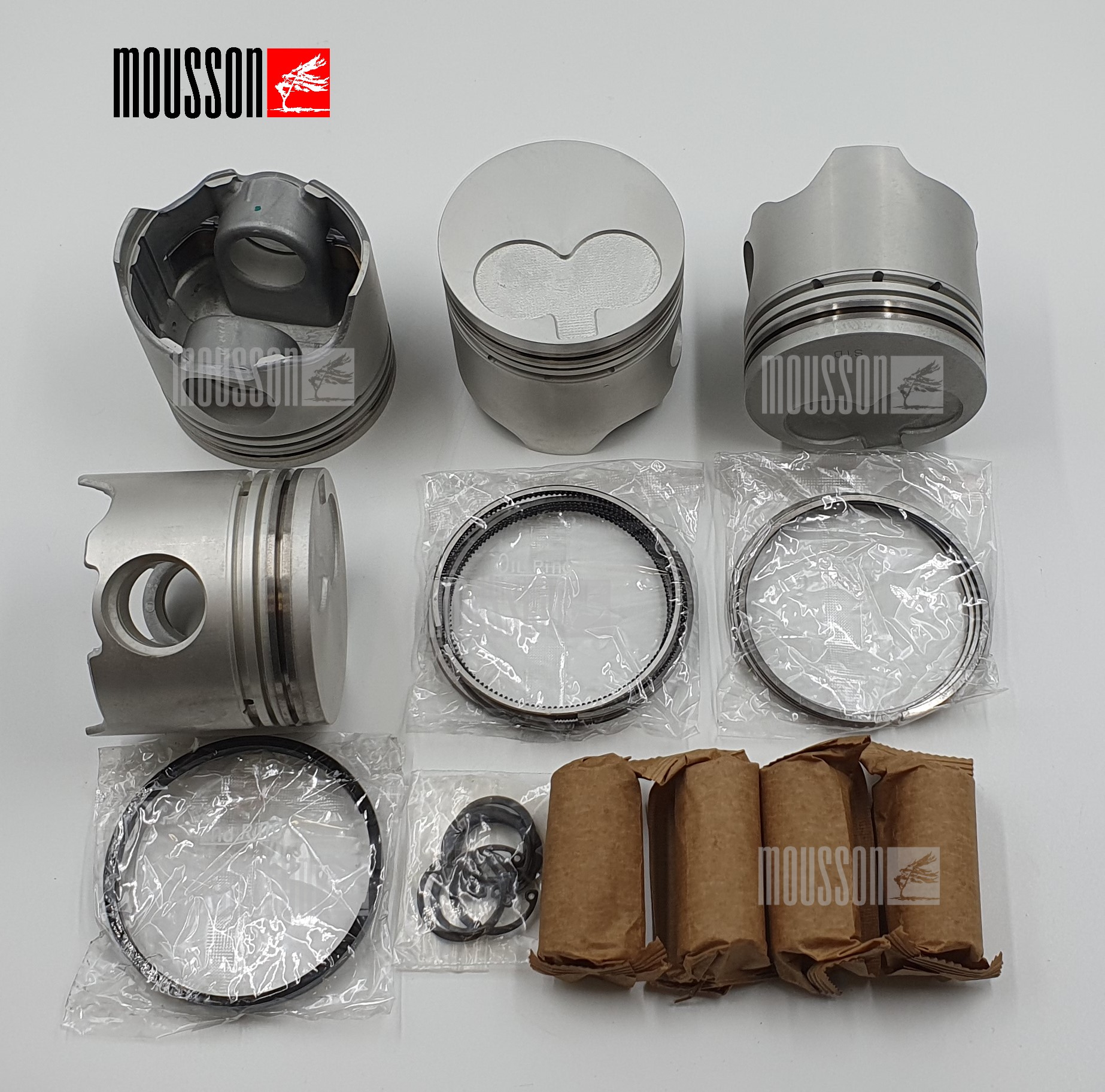 Поршень кольца комплект Toyota 2.0L 2C на 1 цилиндр Mousson