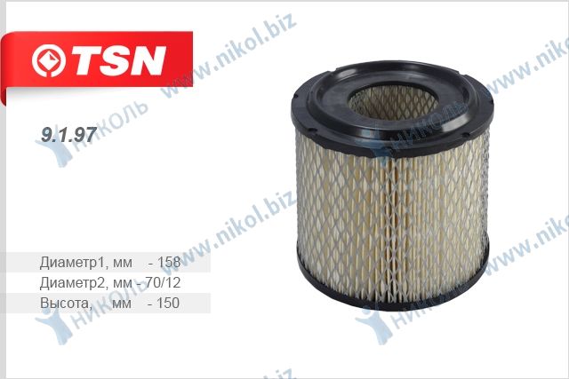 Фильтр воздушный для а/м УАЗ-31512 "TSN"