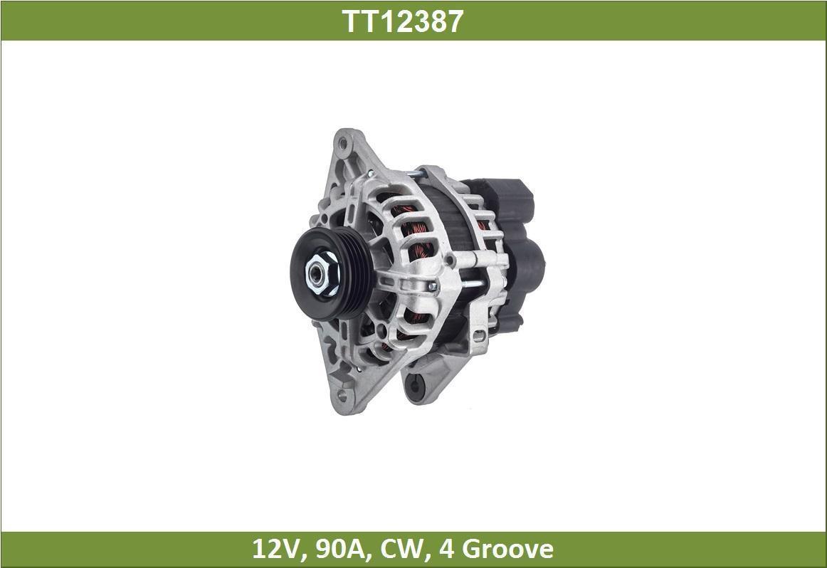 Генератор Hyundai Elantra 2.0L2, Doosan G420F 90A, 4-Groove Tesla Technics