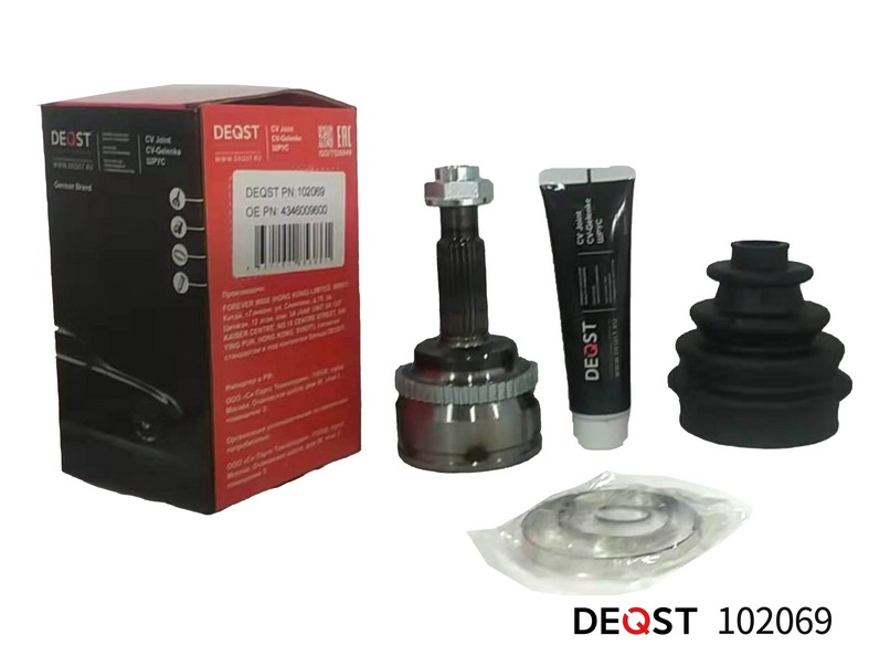 ШРУС Toyota Avensis (T250) 03-08, Corolla (E120) 00- наружный (+ABS) \ DEQST 102069