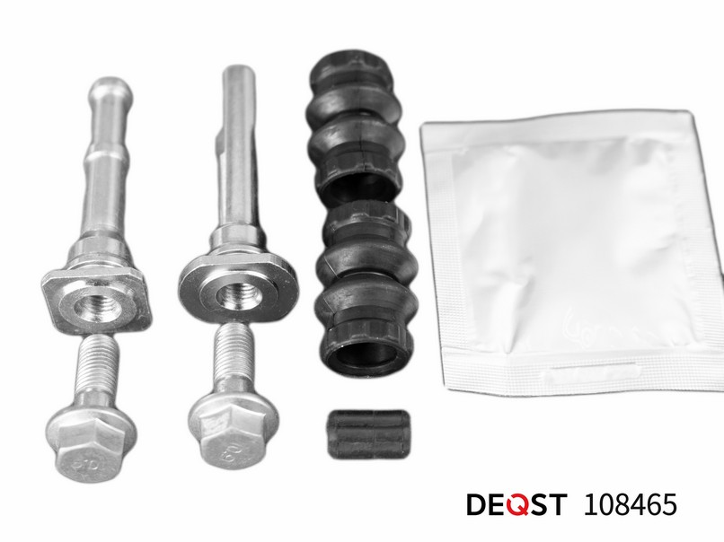 Ремкомплект суппорта OPEL CORSA C 00-09 / COMBO 01-11 / MERIVA A 00-10 (ПЕРЕДНИЙ)MERCEDES-BENZ A(W168) 97-04 / VANEO(W414) 02 компл.напр. (направляющая o 10 mm, суппорт lucas). \ 108465 DEQST