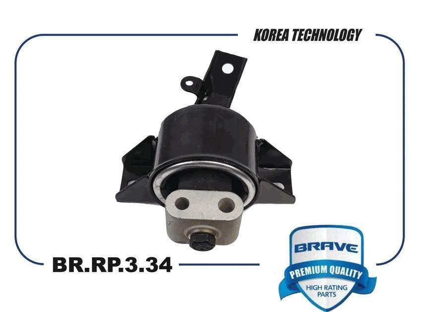 Опора двс Chevrolet Aveo (Т200, T250), Nexia R3 АКПП передняя левая BRAVE BRRP334