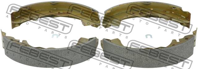 Колодки тормозные Nissan Almera Classic 06-12, Sunny 98-04, Primera (P10, P11) барабанные \ FEBEST 0202-B10R