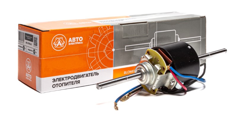 Мотор отопителя дополнительный Г-ль, ПАЗ без крыльчатки 24В Avtoelectrica