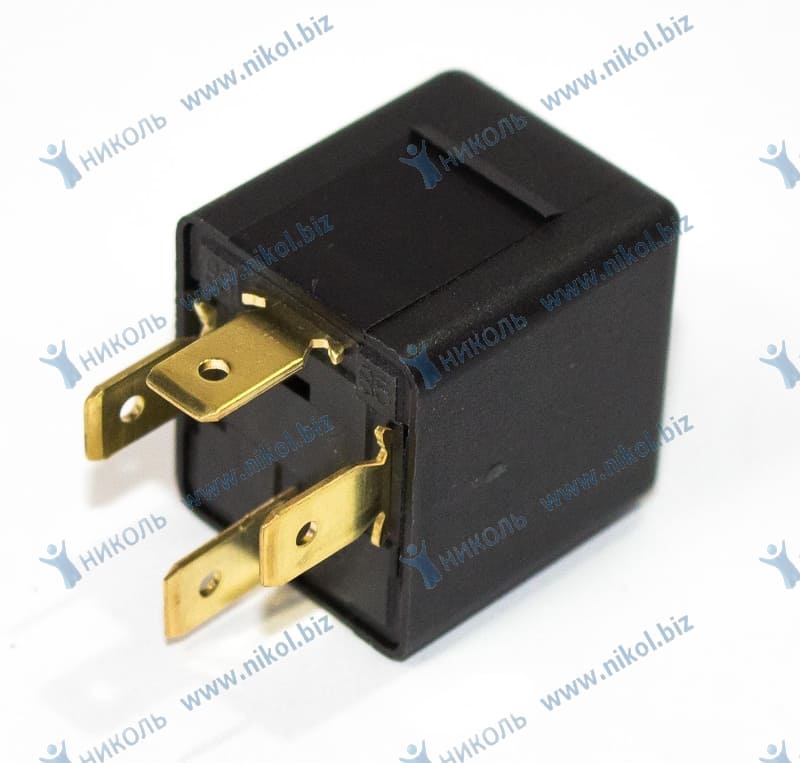 Реле 4-х конт. (12В, 30А) ВАЗ, ГАЗ, УАЗ, ПАЗ, ЗИЛ, ИЖ АВАР (75.3777-12)