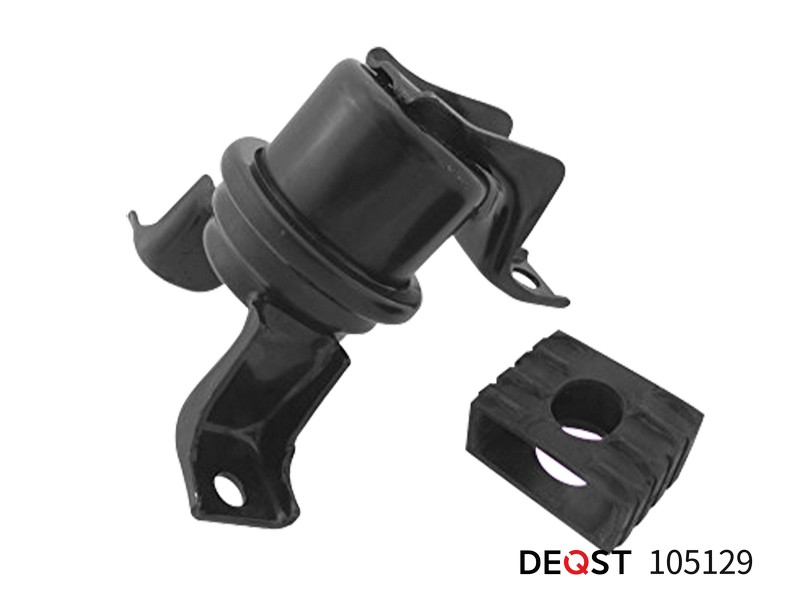 Опора двигателя Mitsubishi Lancer VII 03- правая \ DEQST 105129