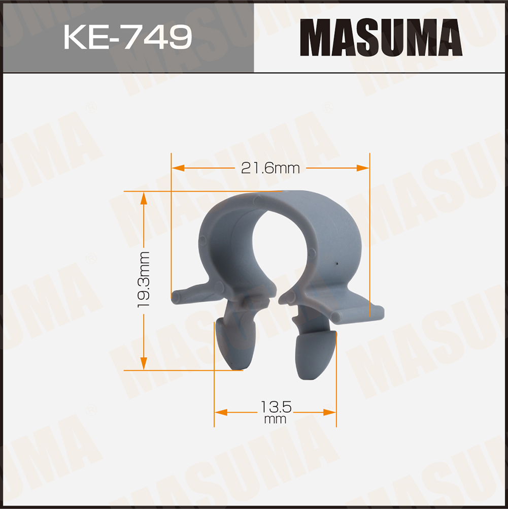 Клипса Masuma KE-749