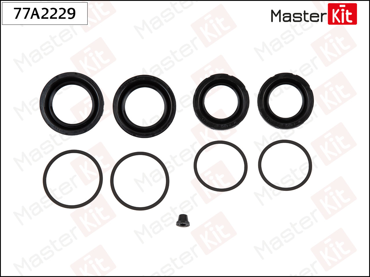 Ремкомплект тормозного суппорта Subaru IMPREZA седан (GR) 2007 -