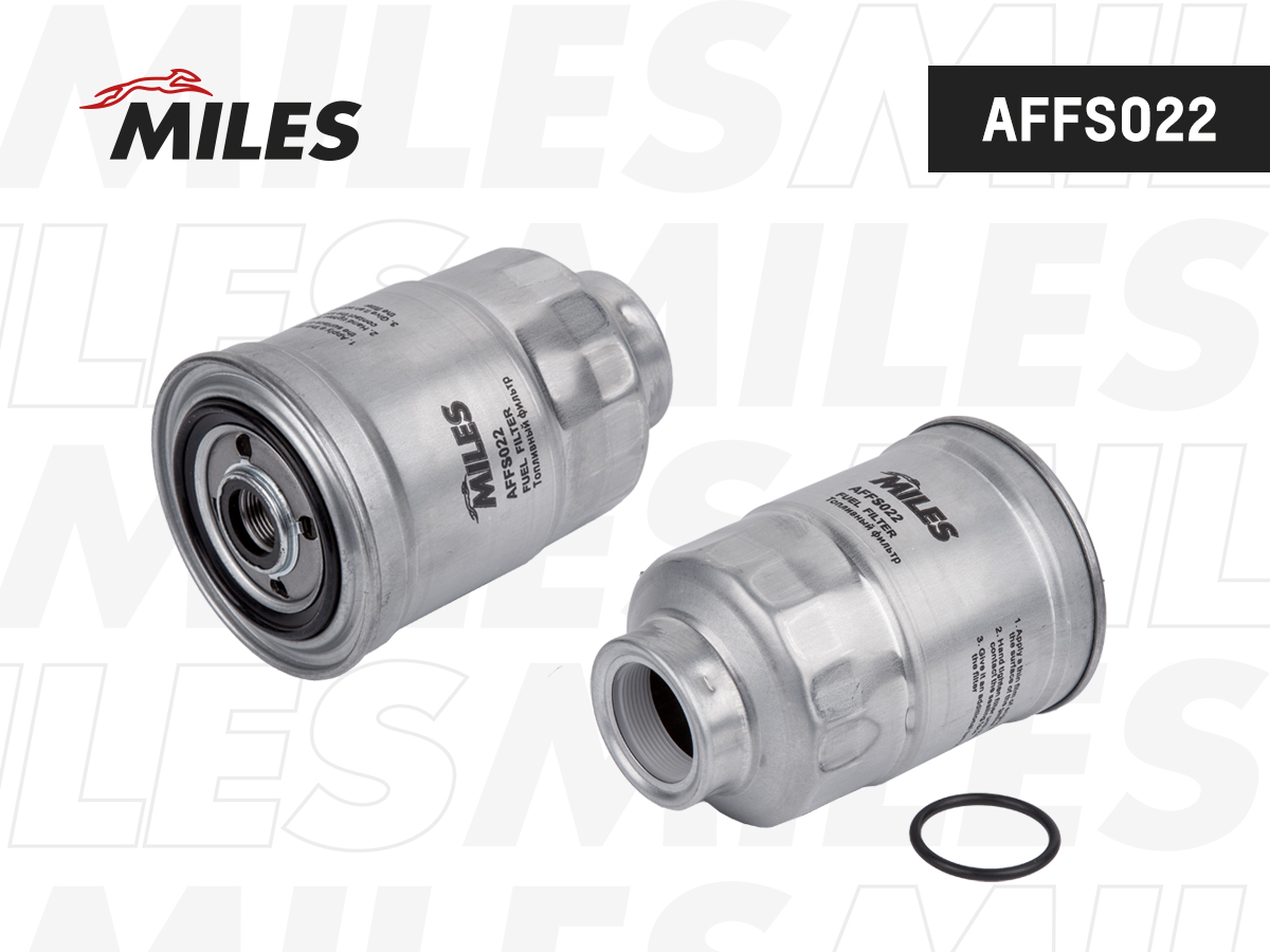 Фильтр топливный MILES Фильтр топливный MITSUBISHI PAJERO/L200 2.5D/HYUNDAI PORTER/H-1 2.5D