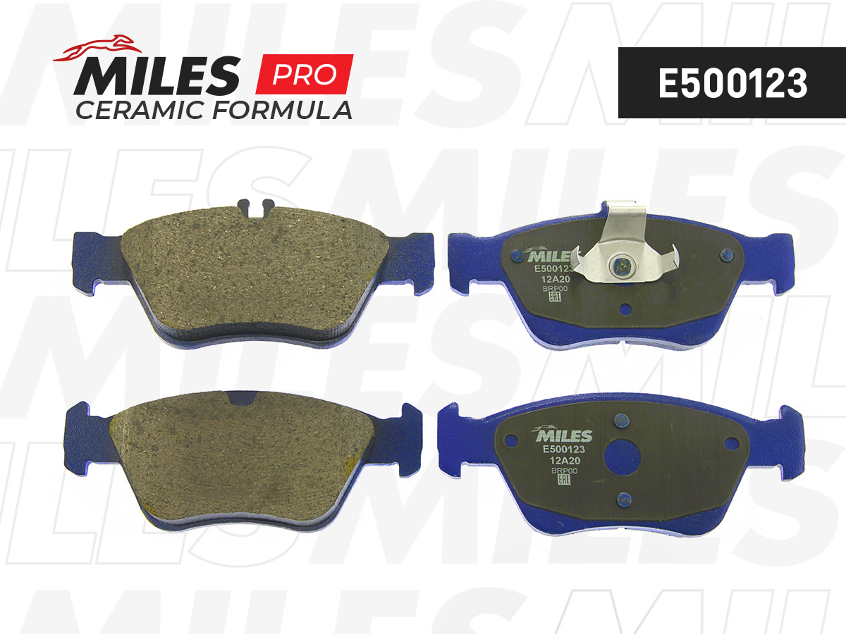 Колодки тормозные MILES E5 Ceramic MERCEDES W210/W202/C208 2.0-2.8 передние