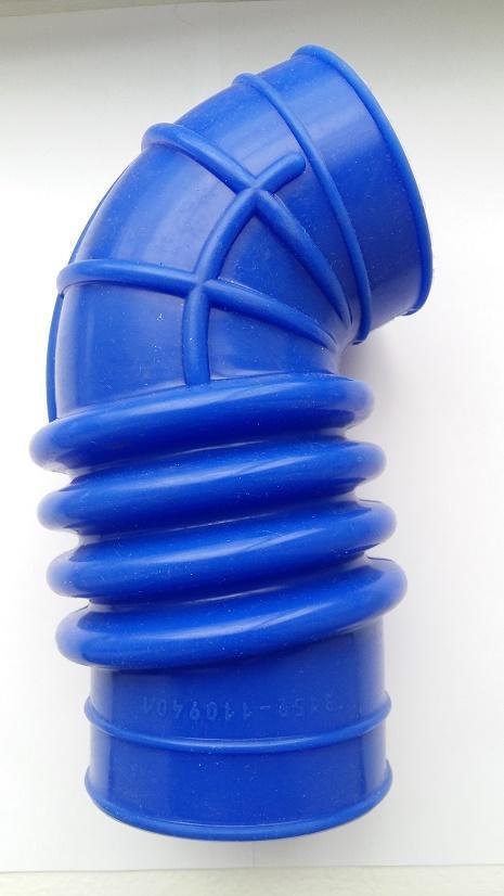 Патрубок ДМРВ компенсирующий УАЗ Хантер, 452 двс 4091 силикон