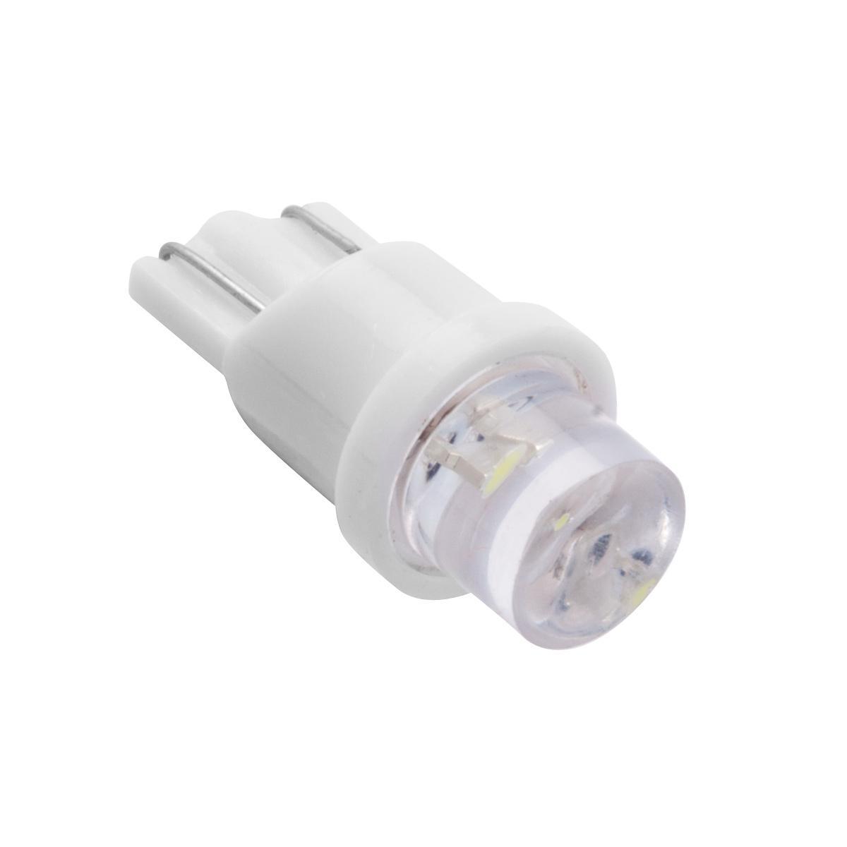 Лампа светодиодная 12V 5W без цоколя белый 1 LED (габариты, повт.поворотника) конус 10 шт. Маяк