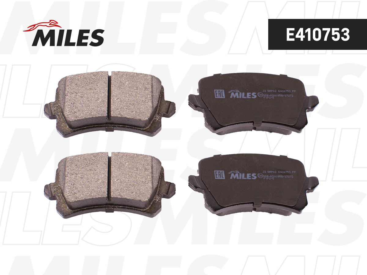 Колодки тормозные HAVAL F7 - задн MILES