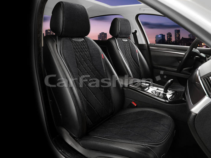 Накидка на сиденье CarFashion COLT FRONT 2D черный/черный/черный