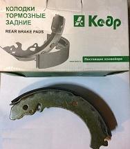 Колодки тормозные Г-3302 задние Кедр