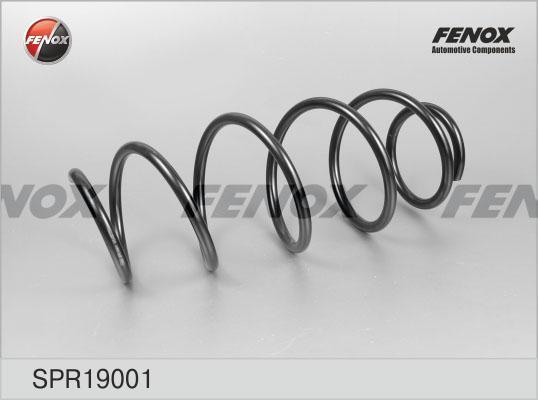 Пружина Ford Fiesta V 01- 1.25, 1.3, 1.4, 1.6 передняя (2шт. в упаковке, цена за 1шт.) \ FENOX SPR19001