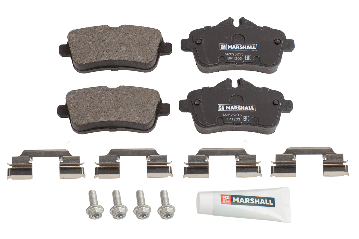 Колодки тормозные MB M, GLE (W166) 11-, GL, GLS (X166) 15- задние Marshall 
