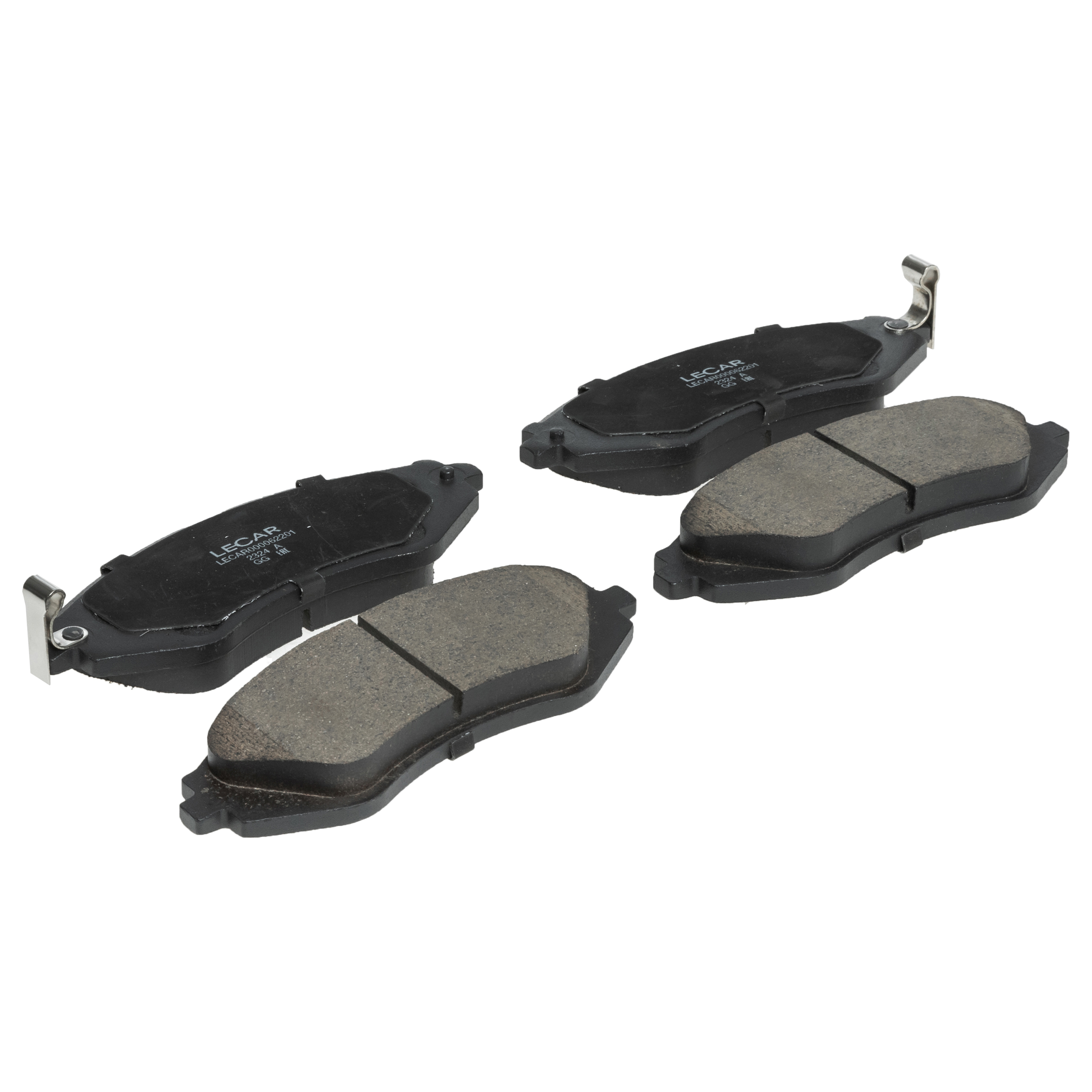 Колодки тормозные Daewoo Nexia DOHC, Gentra 13-; Chevrolet Lacetti 03- передние Lecar