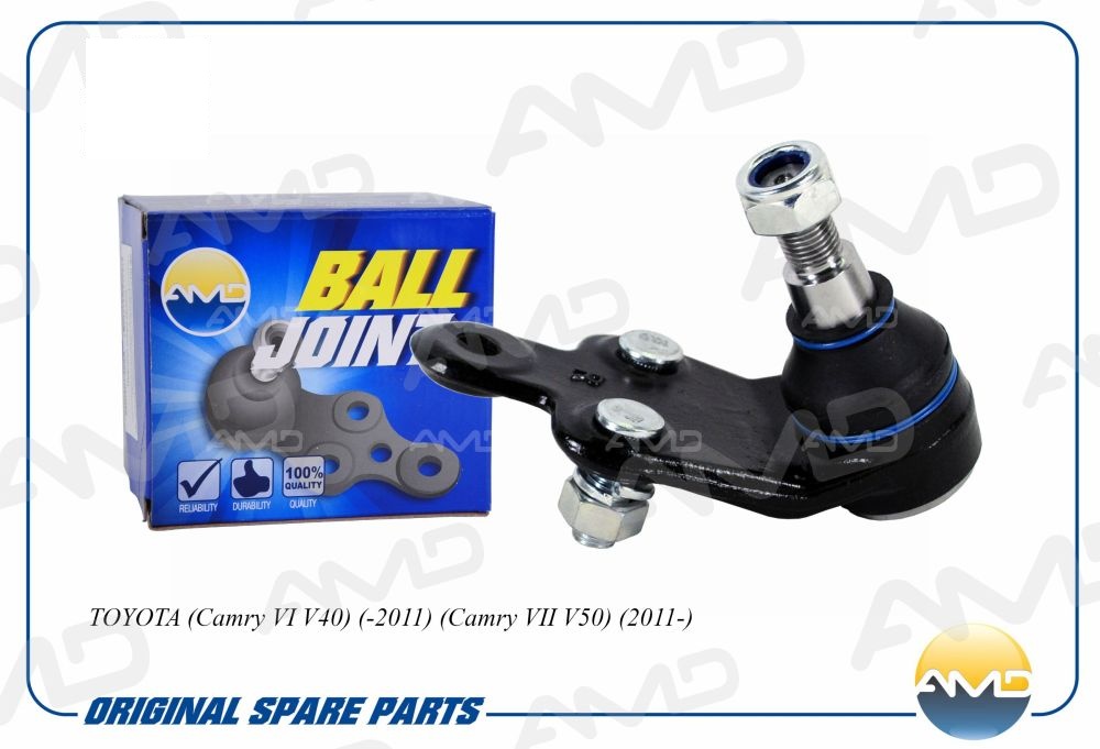 Шаровая опора правая 43330-39845 / AMD.BJ233 / TOYOTA (Camry VI V40) (-2011) (Camry VII V50) (2011-)