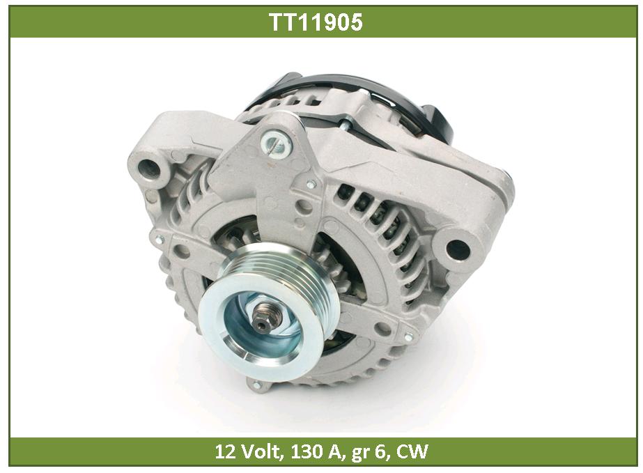 Генератор LEXUS 4.7 ,4Runner 4.7L 12V, 130A, 6-Groove Pulley Tesla Technics