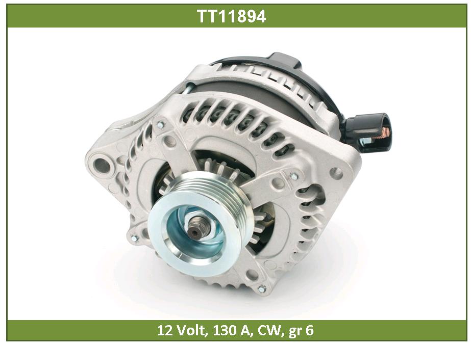 Генератор Honda Pilot ,Acura MDX 3.7 /3.5 ;130 Amp, 6-Groove Pulley Tesla Technics