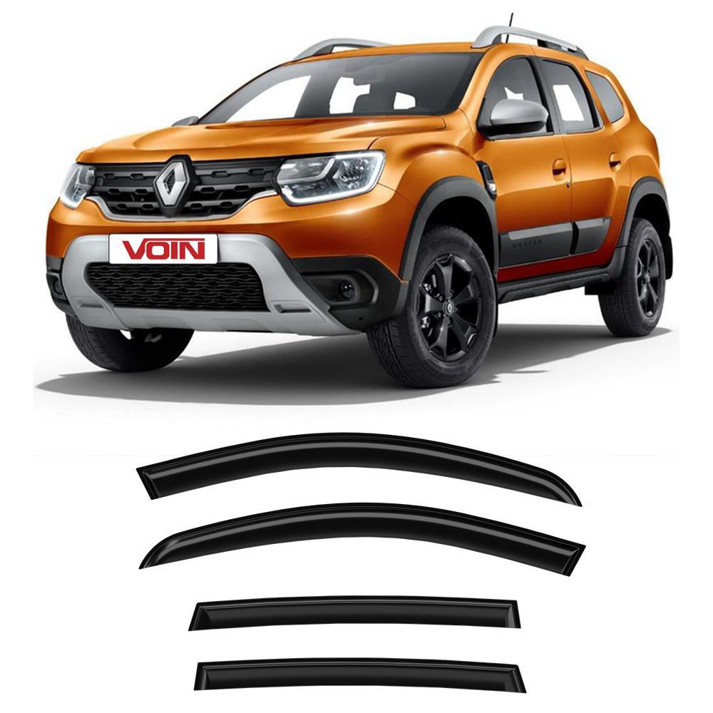 Дефлектор ветровик окон для а/м Renault Duster 11-21 накладные скотч 4 шт. Voin