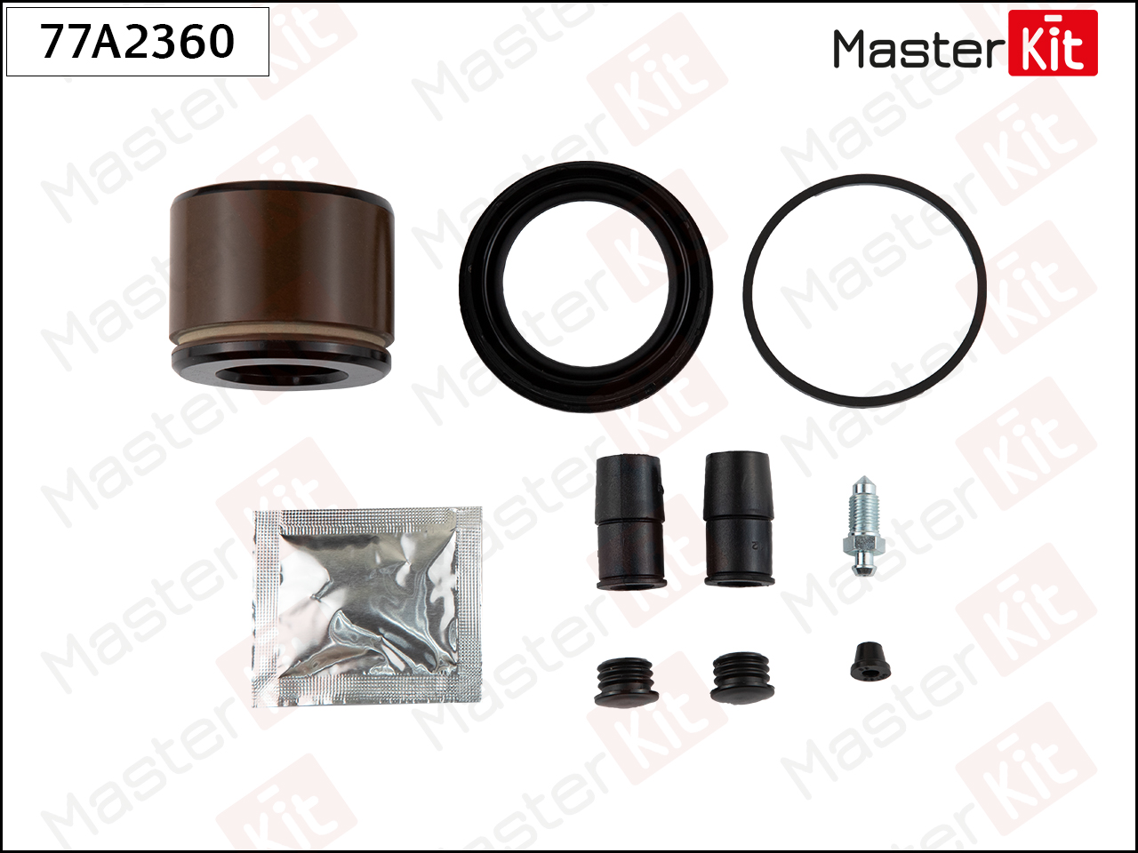 Ремкомплект тормозного суппорта+поршень Dodge CARAVAN (RG_) 2000 - 2007