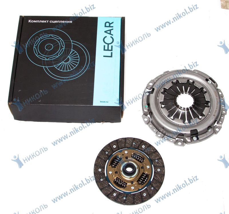 Сцепление Renault Logan II (14-), Nissan Qashqai (07-) (без выжимного подш) в сб LECAR 30210JX00C