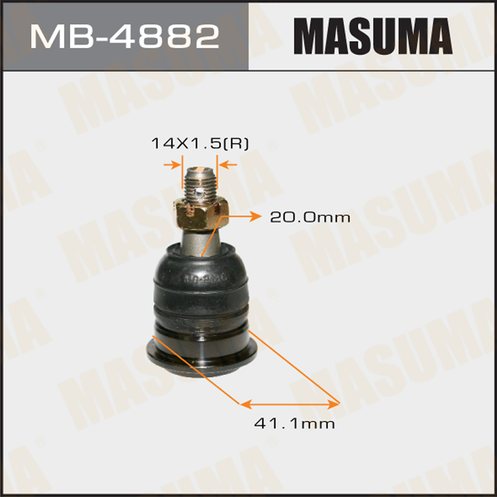Шаровая опора Nissan Presage 98-03, Bassara 99-03 MASUMA