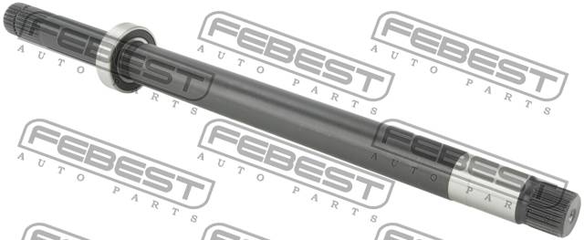 Полуось MERCEDES BENZ C 250 BLUETEC, D 205.# левая 27x510x27 \ 1612-222 FEBEST