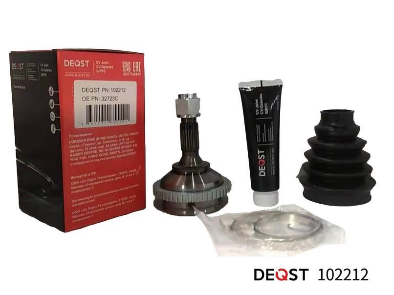 ШРУС наружный для а/м Peugeot 206 98- 1.1-1.6 с ABS DEQST