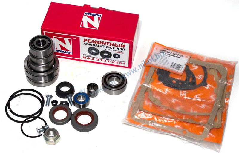 Подшипник КПП 2121 НОРМАН (р/к-т)