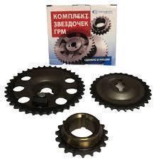 Звездочки цепи ГРМ для а/м ВАЗ 2123, 21214 3 шт. (под датчик фаз) Avtostandart 