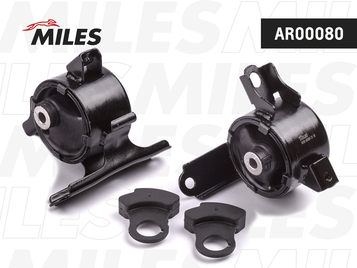 Опора двигателя Miles левая (гидравл) honda jazz, fit 02-08 at / FEBEST HM-FITRR