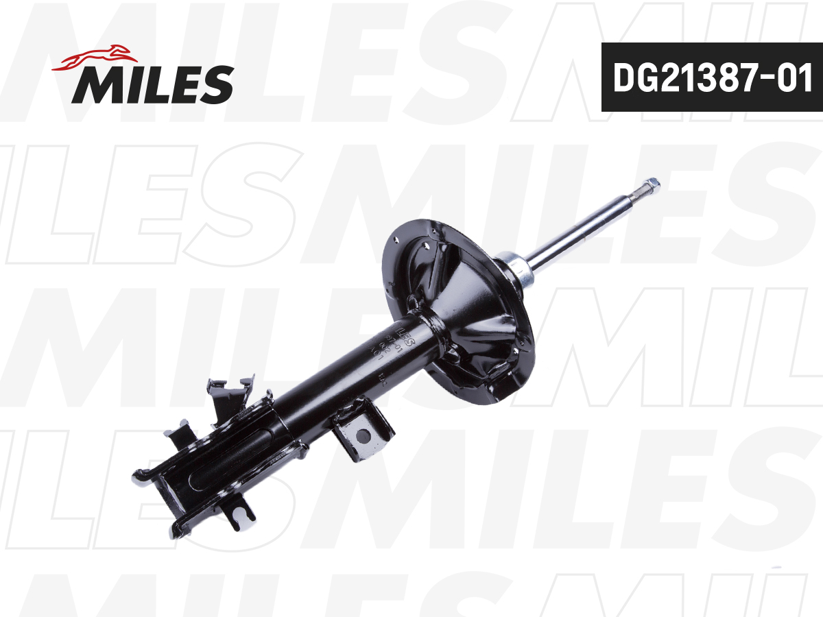 Амортизатор MILES DG2138701 INFINITI FX35/FX45 03-07 пер.прав.газ. / Miles DG21387