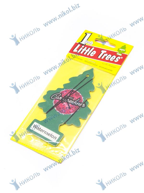 Освежитель подвесной Little Trees (оригинал) Арбуз (картон)