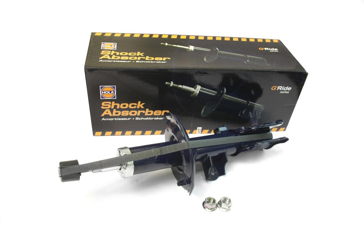 Амортизатор Hyundai Solaris 10-17; Kia Rio 11-17 передний Hola газовый левый G'Ride