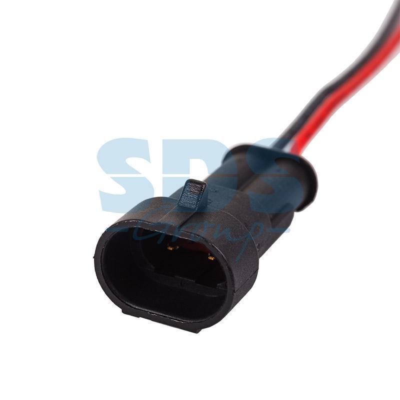 Разъем штекер с проводом 20 см DJ7021-1.5-11 Rexant