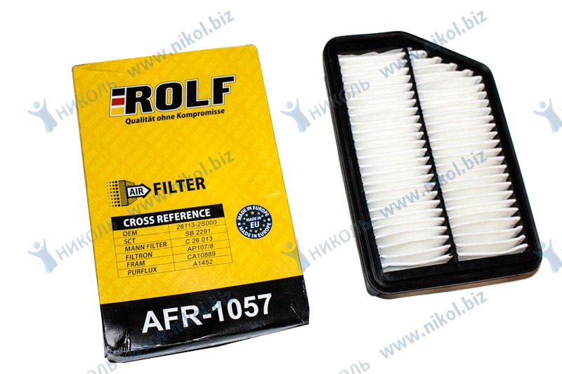 Фильтр возд Rolf AFR-1057 (аналог FILTRON 107/8) 28113-2S000