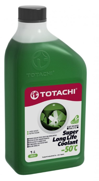 Антифриз TOTACHI SUPER LLC GREEN -50 C зеленый 1 кг
