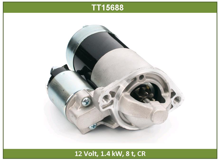 Стартер Mitsubishi 12V, 1.4kW,8T; исполнение MITSUBISHI