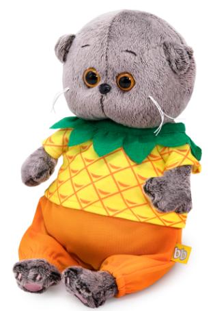 Игрушка Budi Basa Басик Baby в костюмчике "Ананас" BB-102