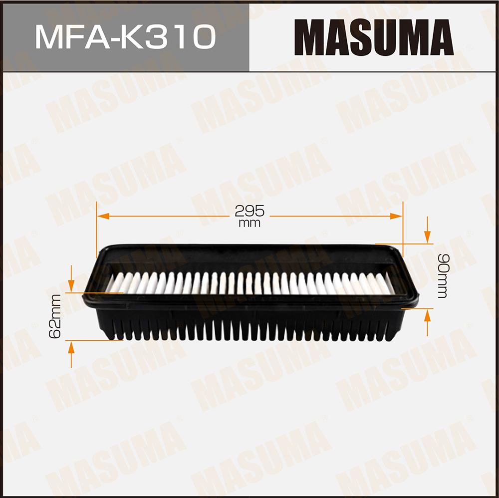 Фильтр воздушный A11007 LHD Hyundai/ i10 / V1100 08- Masuma