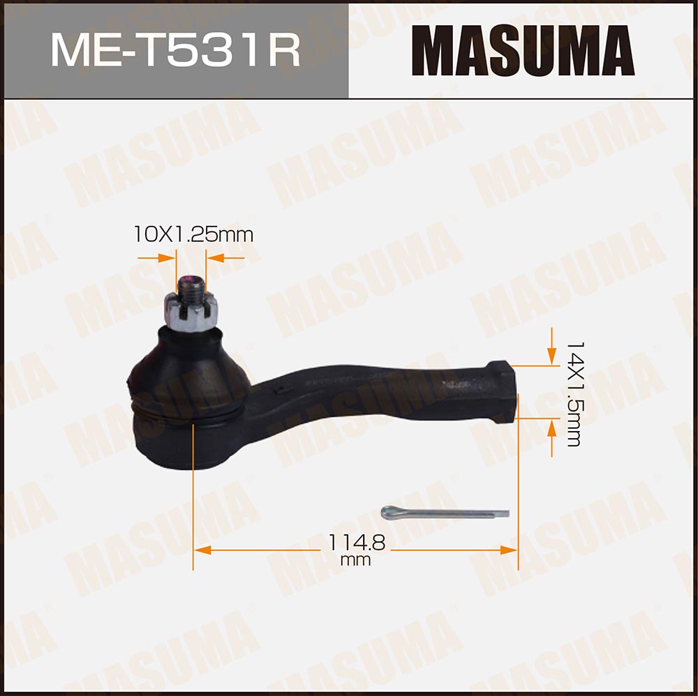 Наконечник рулевой Toyota bB 06-, Passo 05- Masuma правый