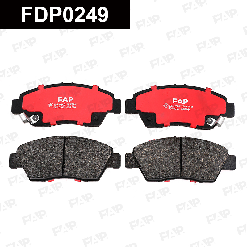 Колодки тормозные HONDA Domani 1.6L 1995.10-1999.09 перед. смесь CERAMIC FAP