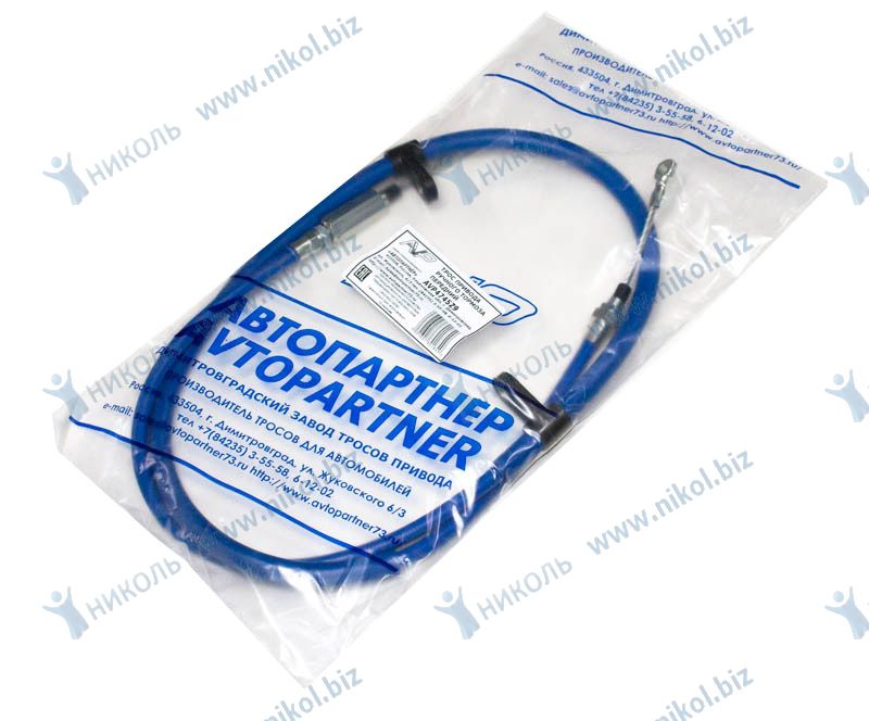 Трос ручного тормоза PEUGEOT Boxer, Jumper, Ducato 04/2006 передний (L-1910мм) Автопартнер