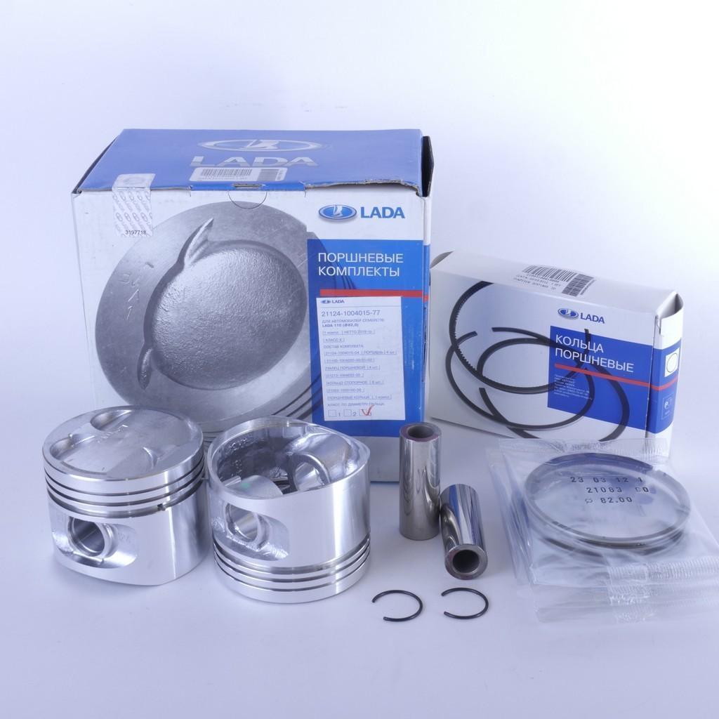 Поршневая группа АвтоВаз 21124 ф 82,0 группа E (поршни, кольца, пальцы)